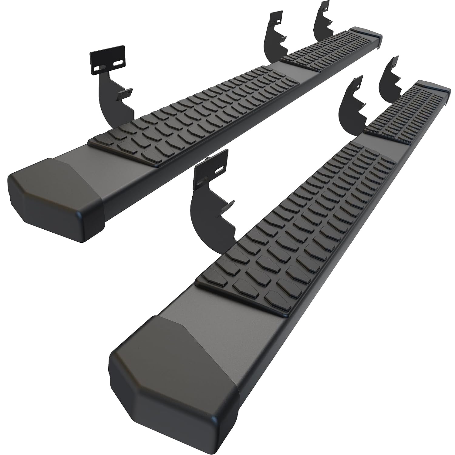 Crew Cab Running Boards Side Steps Compatible with 2009-2018 Dodge Ram 1500, Ram