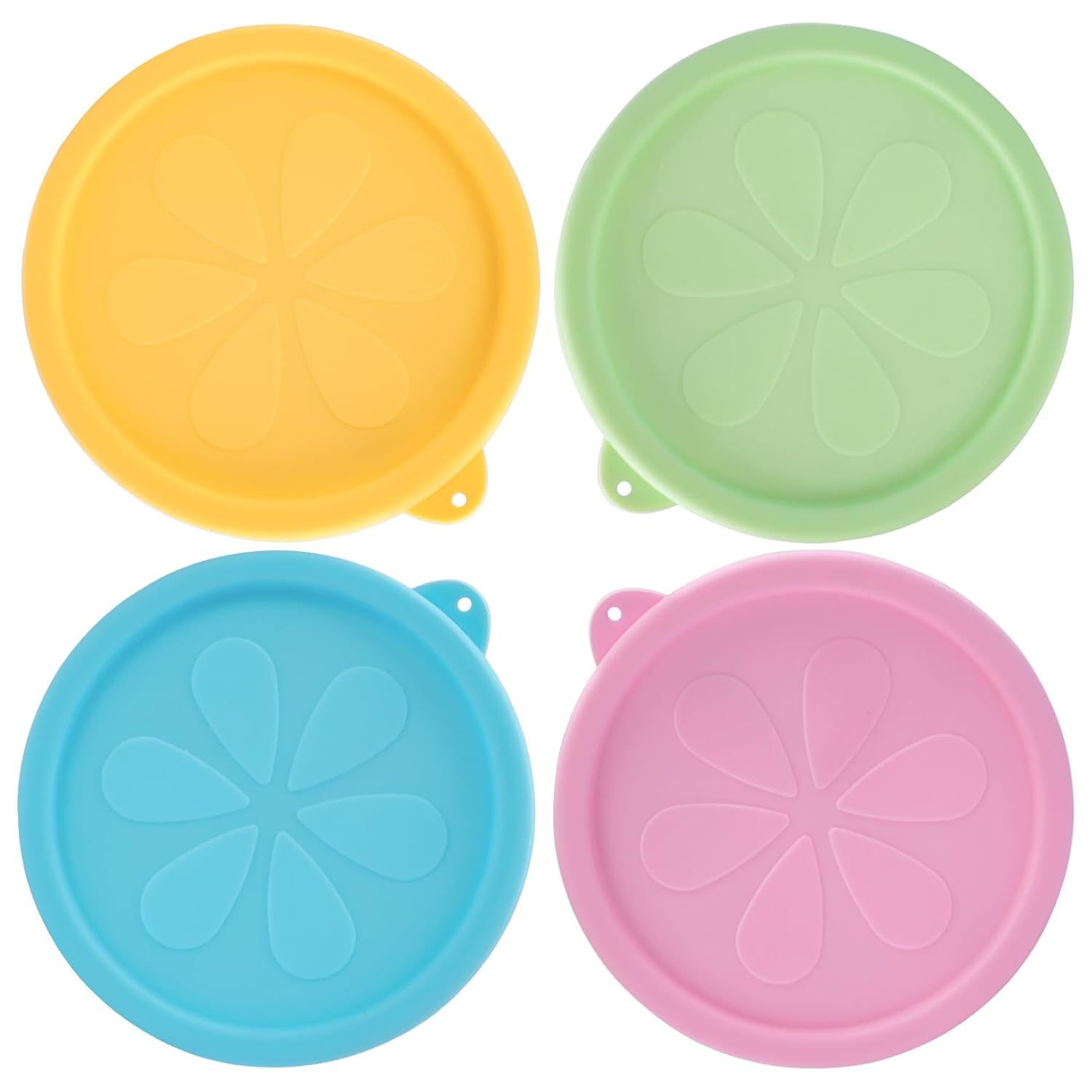 Silicone Replacement Lids for Pyrex 7201-PC 4 Cup Round Storage Covers Pink